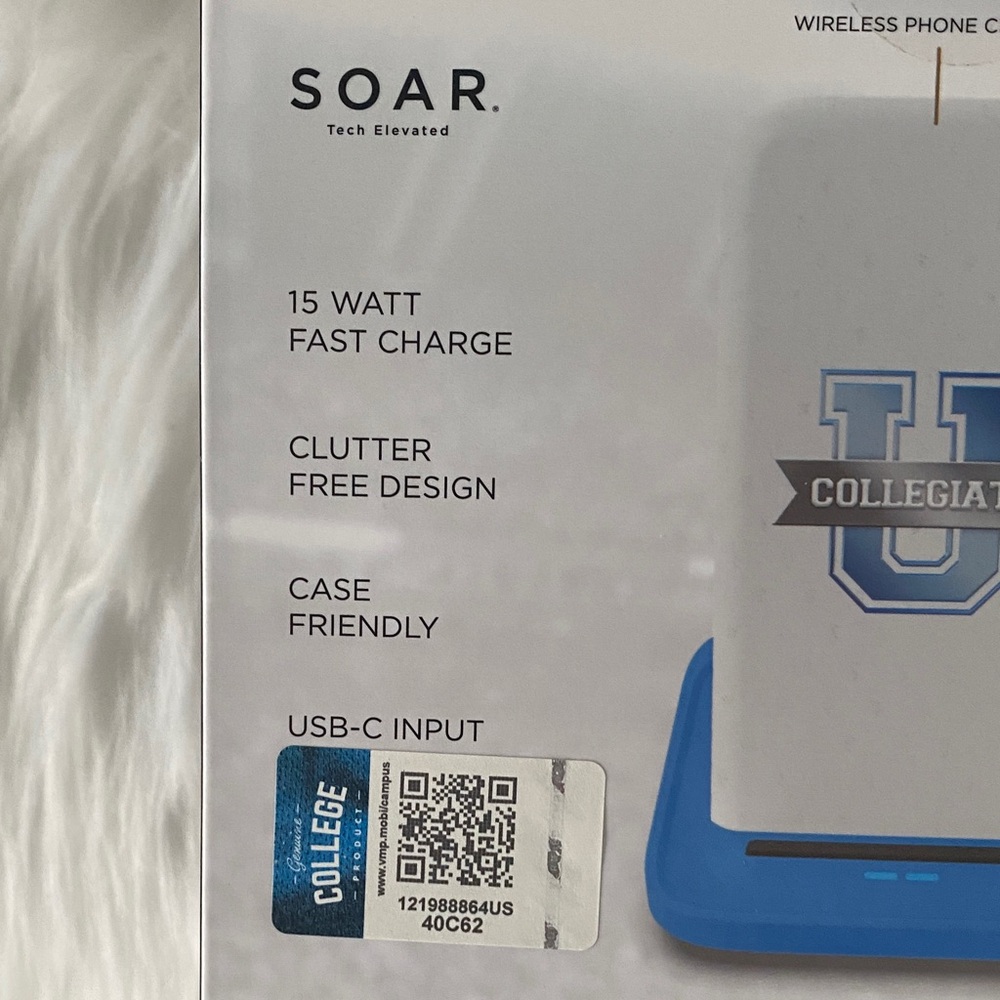 New in box University of Miami Wireless Charging Station - - Picture 6 of 8